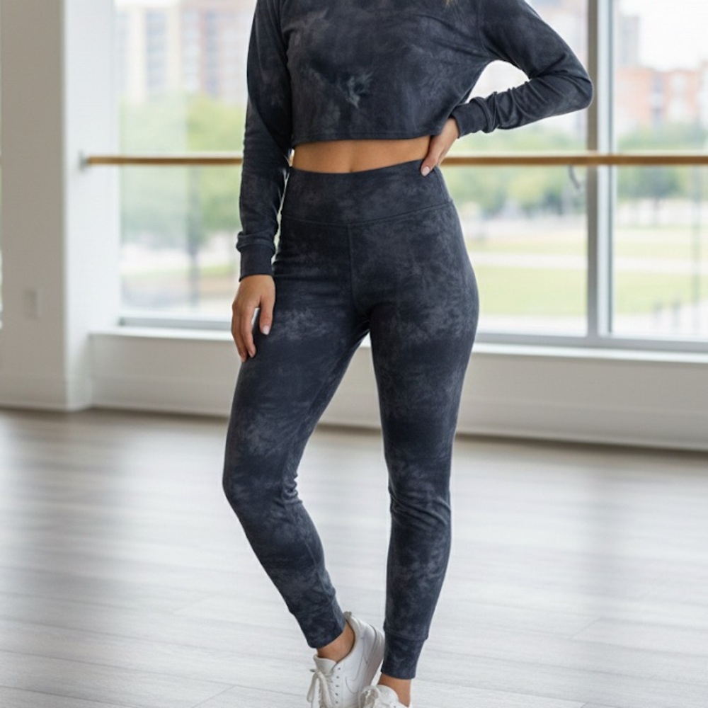 Lululemon Align™ Tie-Dye Leggings - Dark Grey/Navy - Size XS